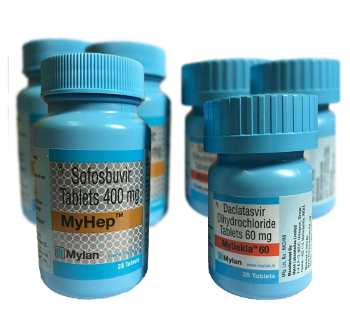 Myhep и Mydekla (Sofosbuvir 400mg and Daclatasvir 60mg)