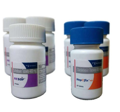 Resof и Hepcfix (Sofosbuvir 400mg and Daclatasvir 60mg)