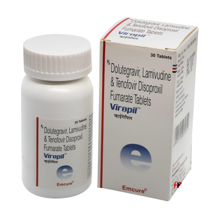 Viropil (Dolutegravir+Lamivudine + Tenofovir Disoproxil)