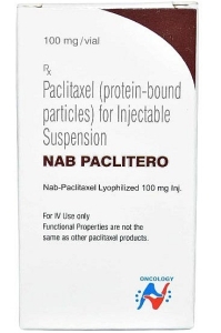 NAB PACLITERO 100MG (Paclitaxel)