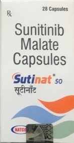 Sutinat 50mg (Sunitinib)