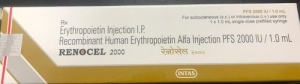 Renocel 2000IU (Erythropoietin)