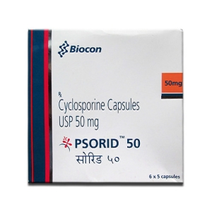 Psorid 50mg (Cyclosporine)