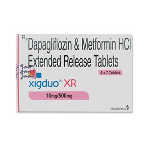 Xigduo XR 10mg/ 500mg (Dapagliflozin , Metformin)