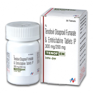 Tenof EM (Tenofovir Disoproxil Fumarate & Emtricitabine)