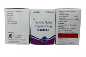 Sunitcap 25mg Capsules