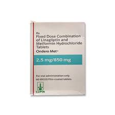 Ondero Met 2. 5mg/ 850mg (Linagliptin ,Metformin)