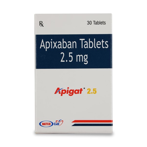 Apigat 2.5mg (Apixaban)