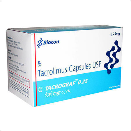 Tacrograf 0.25mg (Tacrolimus)