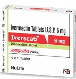 Iverscab 6mg Tablet (Ivermectin)